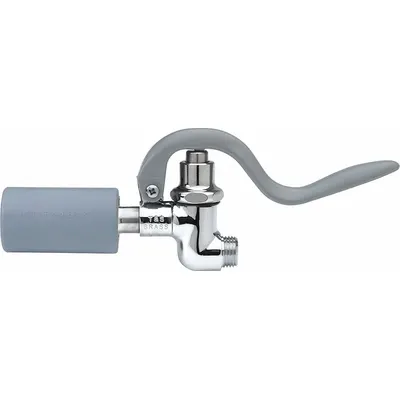 T&S BRASS Semprotan Bilas Awal: Kuningan, Krom, 9 1/16 in Panjang Keseluruhan, 3/4" Ukuran Sambungan - Faucet Sprayer Heads & Valves