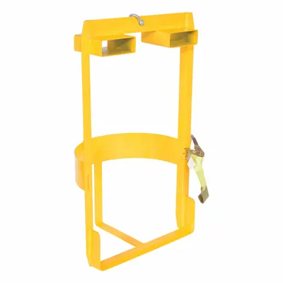 VESTIL Pengangkat Drum: Untuk Kapasitas Drum 30 gal/55 gal, Fiber/Logam/Plastik, Kapasitas Berat 1.000 lb - Drum Lifting Cradles