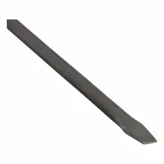 Alloy steel slotted screwdriver with a 1/2 in tip size and extra-long length. Non-Slip grip for control. Used for turning slotted screws in maintenance, assembly, and repair tasks.