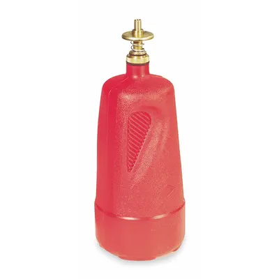 JUSTRITE Botol Dispenser Pelarut: Kapasitas 32 fl oz, Polietilena - Solvent Dispensing Bottles
