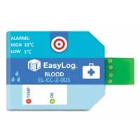 LASCAR Data Logger: 0%to 100% Relative Humidity Measured, -22°F to 158°F, -30°C to 70°C, USB, 10 PK (MPN EL-CC-2-005 PK10)