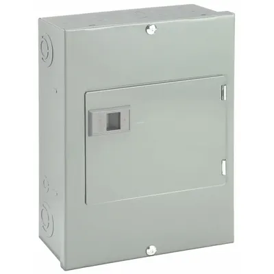 SQUARE D Pusat Beban: 100 A Amps, 120/240V AC, 6 Ruang, 10kA, Maks. 6 Pemutus Tandem - Square D QO - Main Lug Load Centers