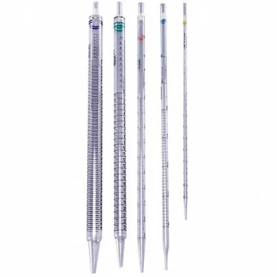 COLE-PARMER Pipet Serologis: Kapasitas 2 mL, Kenaikan Skala 0.1 mL, Steril - Sterile Seroligcal Pipettes
