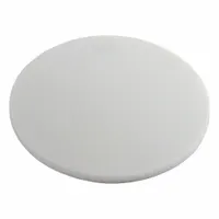 Beaker Covers & Lids: White, PTFE, 50 mm Dia, Unlined, Cap Dust Cover, Autoclavable (MPN 013.050)
