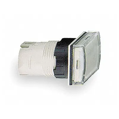SCHNEIDER Kepala Lampu Indikator: 16 mm Diameter Lubang Pemasangan Panel, Putih, Halus, LED - Pilot-Light Heads