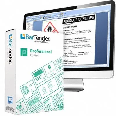 VNM SIGNMAKER Perangkat Lunak Desain Label: BarTender Pro Perangkat Lunak Desain Label - 3 Tahun, VNM SIGNMAKER - VnM Signmaker Label Printer Software