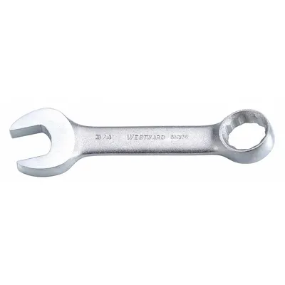 WESTWARD Kunci Kombinasi: Baja Paduan, Satin, 3/4 in Ukuran Kepala, 5 3/8 in Panjang Keseluruhan - SAE 12-Point Combination Wrenches