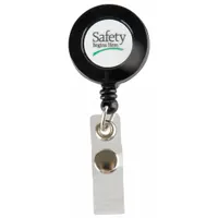 Badge Holder: Strap, Horizontal/Vertical, 1 1/4 in Overall Ht, 3 1/2 in Overall Wd, Green, 10 PK (MPN 21GBHSH)