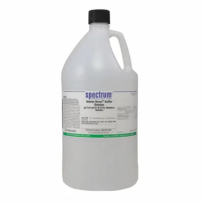 SPECTRUM Buffer - pH 7.00 - Kuning: Lab, Volume 4 L, Cair, pH 7.00 +/-001 @ 25°C - pH Buffers