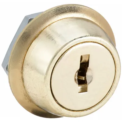 COMPX NATIONAL Kunci Cam: Kunci Cam Standar Berkunci Sama, Die-Cast Seng, Kuningan - Keyed Cam Locks