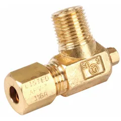 This pilot adjusting valve is used to regulate gas flow to the pilot burner in oven systems. It enables stable ignition and flame control for consistent heating. Suitable for use in commercial baking, drying, and heat-treatment equipment.