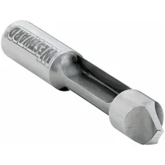 Carbide-tipped router bit with a 1/2-inch cutter diameter for panel-pilot profile routing. Used for shaping decorative edges on wood panels, such as cabinet doors and drawer fronts. The pilot cut design guides the bit along the workpiece edge for consistent profiling.