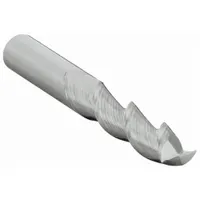 CLEVELAND Square End Mill: Carbide, 2 Flute, 1/2" Mill Dia, 2" LOC, 4" OAL (MPN C60497)