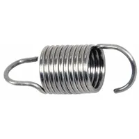 Stainless steel latch spring for use with SPEEDAIRE 440G24A reel series. Provides latching function for hose reels in industrial settings