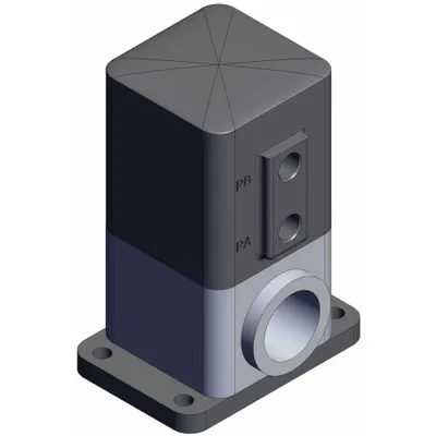 SMC Katup Cairan Kimia: 1/4 in, Udara ke Pegas, Fail Last, PFA, 1/4 in NPT - High-Purity Pneumatically-Actuated Diaphragm Valves