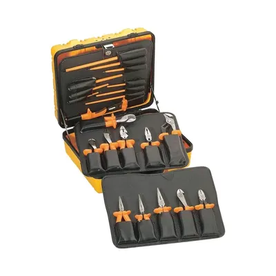 Perangkat Alat Berinsulasi KLEIN TOOLS: Berinsulasi, 22 Pcs Total - Tool Sets with Tool Case