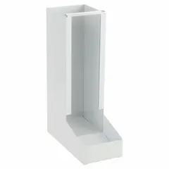 This metal test tube dispenser is configured for 13x100 mm tubes. It organizes and dispenses tubes of that specific size in laboratory settings, supporting efficient tube handling in clinical, research, and educational labs.