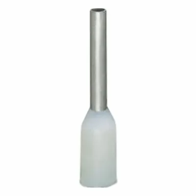 FERUL KAWAT WAGO: Ukuran Kawat Maks. 20 AWG, Menampung 1 Kawat, Putih, Polipropilena - Insulated Ferrules