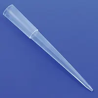 GLOBE SCIENTIFIC Pipette Tip: Non-Sterile, 200 ul Capacity, Bulk Bag, No Filter, Clear, 1,000 (MPN 151142)