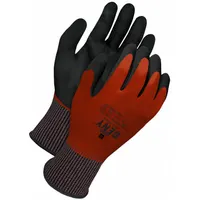 BDG Knit Gloves: 2XL ( 11 ), ANSI Cut Level A6, Palm, Dipped, Foam Nitrile, Foam Nitrile, 1 PR (MPN 99-9-3018-11)