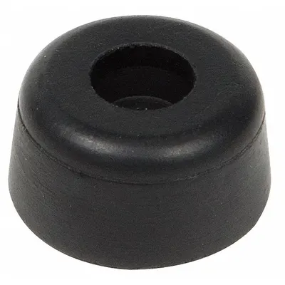 Penghenti Pintu Bemper: Dipasang di Pintu, Lebar 15/16 in, Tinggi Keseluruhan 1/2 in - Standard Door Stops
