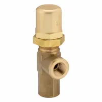 PARKER Pressure Control Valve: 10 gpm, 1,750 psi Max Set, Brass, 1/2 in NPT (MPN 632B-10-1/2-2)
