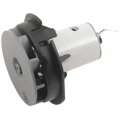 Motor and fan assembly for Master Appliance heat tools. Operates at dual voltage 120V/220V. Suitable for use in industrial heating applications requiring replacement of the motor and fan drive unit.