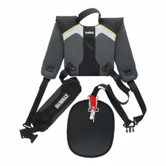 Replacement buckles with quick-release buttons for DEWALT battery backpacks and harnesses. Used to replace worn or broken buckles, ensuring secure attachment and easy release during outdoor power equipment operation. Includes 0 batteries.