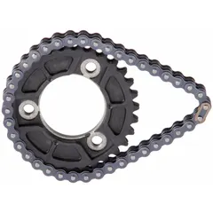 Replacement chain and sprocket kit for band saws. Includes components to restore blade drive function. Suitable for maintenance and repair of compatible band saw equipment.