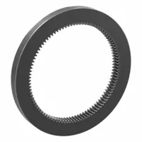 Internal Ring Gear: Module m 0.8, 100 Teeth, 80 mm Pitch Dia, Black Oxide Coated Carbon Steel (MPN SI0.8-100)