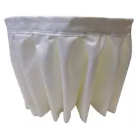 Cloth canister vacuum filter for wet/dry pickup. Standard replacement filter compatible with Nilfisk VHC200 shop vacuum. Captures fine dust and liquids during industrial cleaning tasks