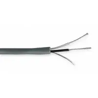 CAROL Communication Cable: 100 ft Cable Lg, 7 Strands, 20 AWG, Plenum, Comm Cable, PE, Gray, PVC (MPN C2525A)