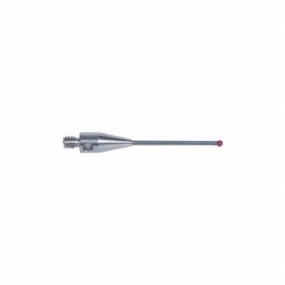 INSIZE M2 Stylus: Stylus Lurus CMM, Bola, Lurus, Ujung Bola Ruby 0.12 in - Straight CMM Styli