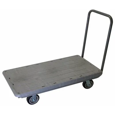 R.W. ROGERS Platform Truck: 2,000 lb, 65 in L x 34 in W x 40 1/2 in H Dimensi Keseluruhan - General Purpose Plastic-Deck Platform Trucks