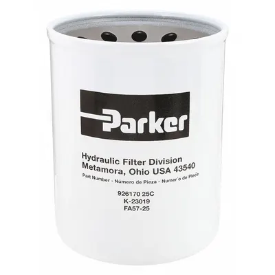 Parker Elemen Filter Hidrolik: 50 gpm Aliran Maks., 150 psi Tekanan Maks., Kertas - Replacement Canisters for Return Line Hydraulic Filters