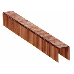 Box staple sticks with 1/2 in leg length and 50 staples per stick, supplied in a 25,000-count pack. Designed for use with Westward staplers to secure cardboard cartons and boxes in packaging and shipping operations.