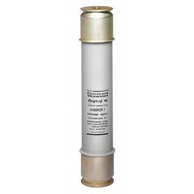 MERSEN Medium Voltage Fuse: A480R Series, R-Rated, 4.8 kV AC, 130 A, Time-Delay - Time-Delay Cylindrical Fuses