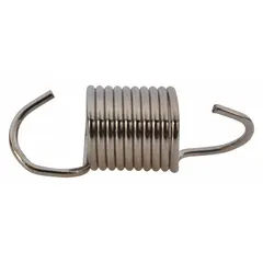 This latch spring is made of stainless steel and heat treated for strength. It is designed for use with models 6WA74B and 6WA75B. Commonly used in pneumatic cylinders and industrial automation equipment requiring consistent latching force.
