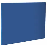 CRESTWARE Cutting Board: 20 in Overall Lg, 15 in Overall Wd, Blue, Polyethylene, NSF Certified (MPN PCB1520B)
