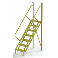 TRI-ARC Configurable Platform Ladder: 9.3 ft Overall Ht, 30 in Overall Wd, 20 in Overall Dp, Steel (MPN UCL5007246)
