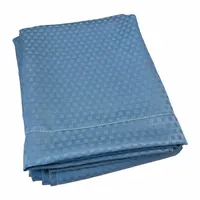 Blue fabric replacement panel for modular privacy screens. Used to replace worn or damaged sections in workstations, offices, and cleanroom environments to restore visual separation and reduce noise