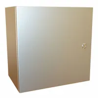HAMMOND Electrical Enclosure: 316 Stainless Steel, 16 in x 16 in x 10 in, NEMA 12/13/3R/4/4X, Hinged (MPN EN4SD161610S16)
