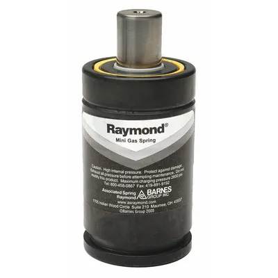 Pegas Gas RAYMOND: Ukuran Ulir M16, 11 3/16 in Panjang Ekst, Gaya 33,720 lbf - Gas Springs