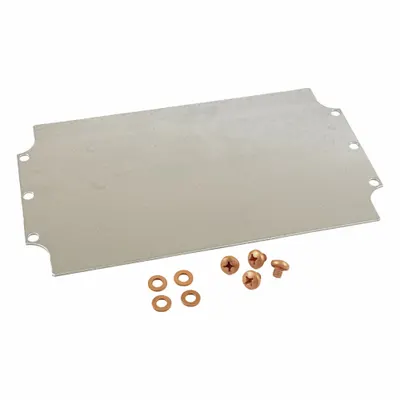HAMMOND Panel Dalam: Panel Belakang, 9.57 in Tinggi Keseluruhan, 5.63 in Lebar Keseluruhan, Baja - Interior Mounting Panels
