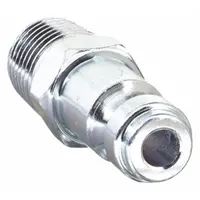 SPEEDAIRE Quick Connect Hose Coupling: 3/8 in Body Size, 1/4 in Hose Fitting Size, Push-to-Connect (MPN 30E733)