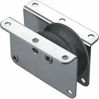 RONSTAN Pulley Block: Pulley Block, Mounted, Upright Mount, 1,650 lb Working Load Limit, Pulling (MPN RF51712)