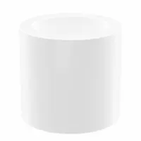OILITE Sleeve Bearing: PTFE, 12 mm Bore, 16 mm OD, 15 mm Overall Lg, White, -325°F to 500°F, 10 PK (MPN VS-1216-15MB)