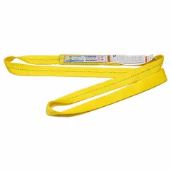 This endless web sling is constructed from high-visibility polyester for improved identification during lifting operations. The 1-ply design with a 3 ft length and 3 in width is suitable for general rigging and lifting tasks in industrial environments. A wear-resistant tag aids in inspection and traceability.