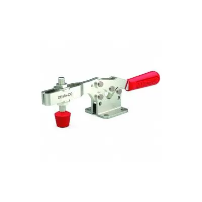 DE-STA-CO Klem Toggle: Gagang Horizontal Standar, Pemasangan Basis Flensa - Standard Toggle Clamps