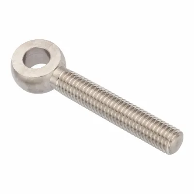 AMPG Ujung Batang Tetap: Baja Tahan Karat, Polos, Panjang dari Pusat Lubang ke Ujung 3 1/2 in - Stainless Steel Male Threaded Fixed Rod Ends